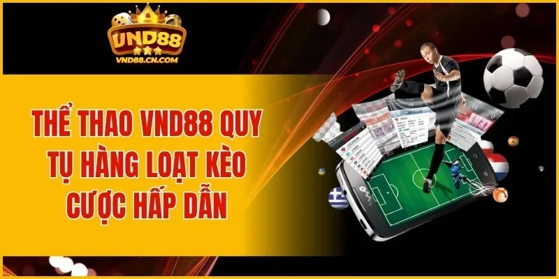 Thể thao VND88 quy tụ hàng loạt kèo cược hấp dẫn